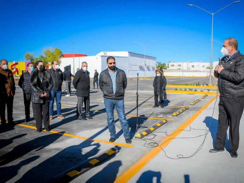 Inaugura CBG nuevo estacionamiento para empleados municipales, libera 89 cajones contiguos a la presidencia para quienes acuden a realizar alg&uacute;n tr&aacute;mite
