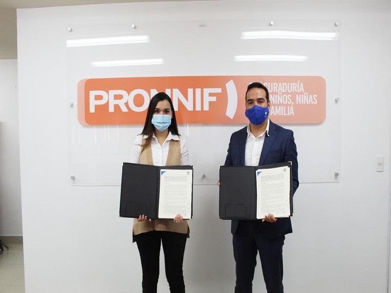Firman convenio de colaboraci&oacute;n PRONNIF, INSUNTE y UNIVAS