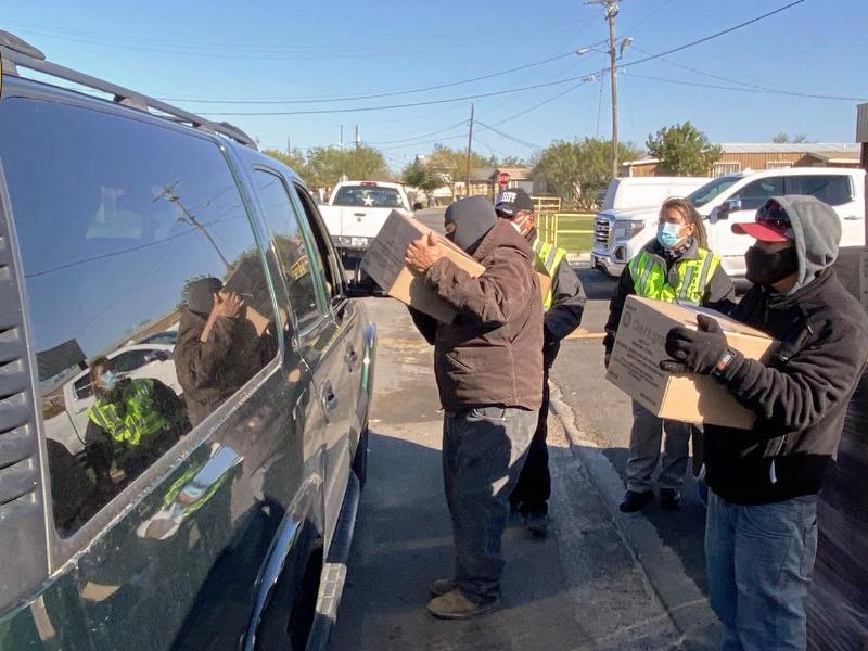 Distribuir&aacute;n este viernes despensas a familias de Eagle Pass en apoyo por la pandemia