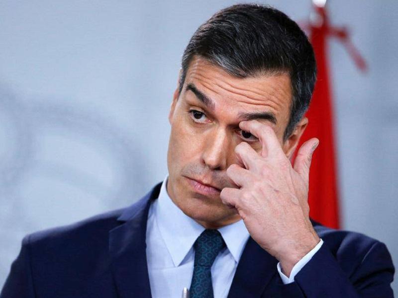 En cuarentena el presidente de Espa&ntilde;a, Pedro S&aacute;nchez, tras positivo a COVID-19 de Emmanuel Macron