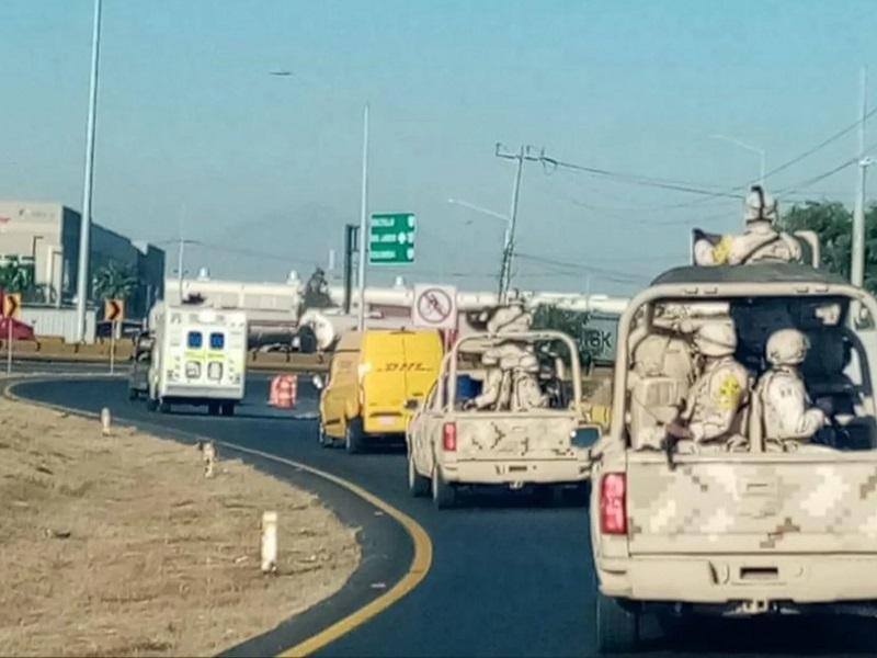 Realiza Ej&eacute;rcito megasimulacro de traslado de vacunas COVID-19 de Monterrey a Saltillo