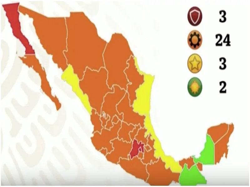 Ciudad de M&eacute;xico, EDOMEX y Baja California pasar&aacute;n Navidad y A&ntilde;o Nuevo en sem&aacute;foro rojo ante alza de COVID-19