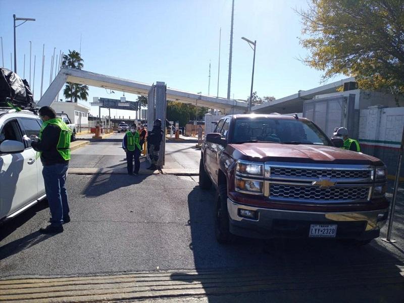 Cruzaron más de 11 mil vehículos de Eagle Pass a Piedras Negras en tres días 
