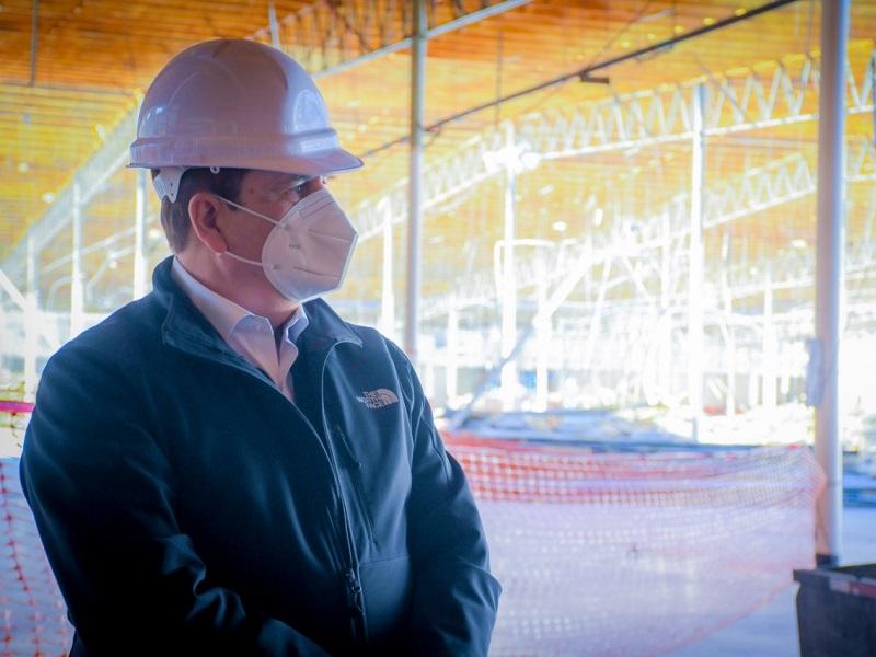 Walmart recibe material para iniciar la nueva estructura met&aacute;lica y techo de su nueva tienda en Piedras Negras