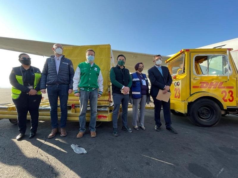 Llega a México segundo lote de vacunas contra Covid, el lunes las envían a Coahuila