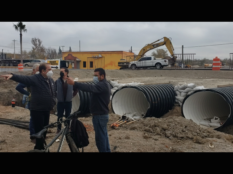 Obra en el Arroyo Primavera sobre P&eacute;rez Trevi&ntilde;o acrecentar&aacute; de forma importante el &aacute;rea hidr&aacute;ulica