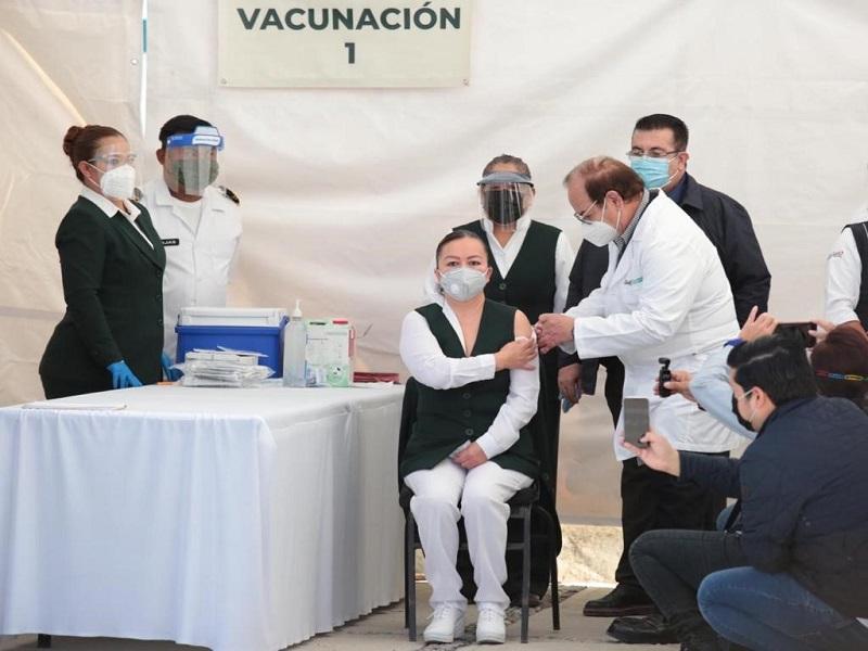 Se aplicarán 8 mil 775 dosis anti COVID al personal médico de Coahuila, encabeza MARS inicio