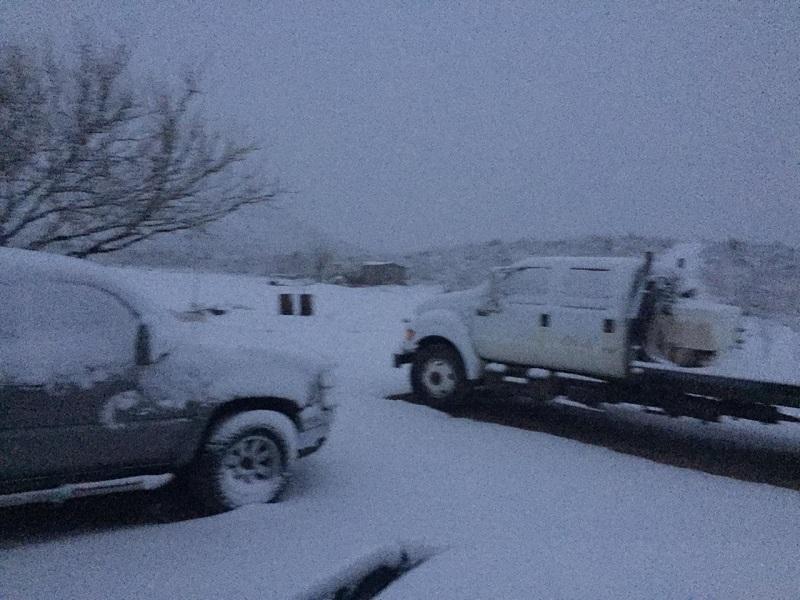 Amanece nevada la sierra de Coahuila el &uacute;ltimo d&iacute;a del 2020