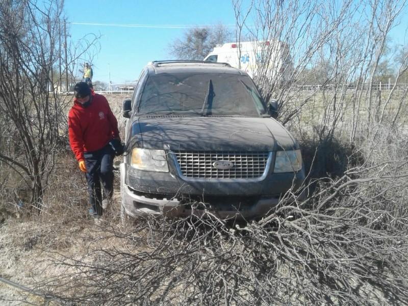 Conductor resulta ileso tras aparatoso accidente en la carretera Morelos-Nava