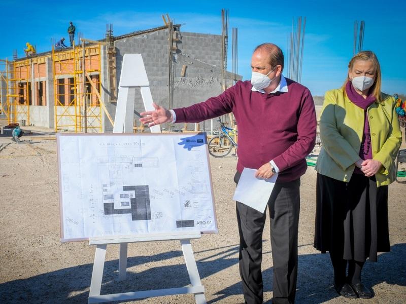 Supervisa alcalde CBG construcci&oacute;n de nuevo edificio de la Universidad del Bienestar, estar&aacute; terminado en julio (VIDEO)