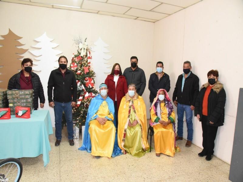 Realizan sorteo virtual por el Día de Reyes en Zaragoza, entregan regalos por día de la enfermera 