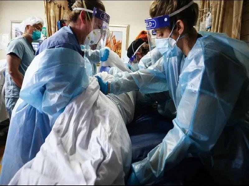 Registra EU record de 3 mil 865 muertes por COVID-19 en un d&iacute;a, acumula m&aacute;s de 360 mil 