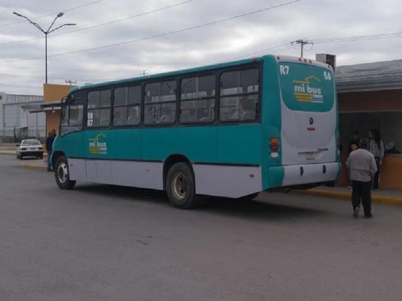 Transporte urbano de Piedras Negras aun opera con 50% de unidades, afirma concesionario