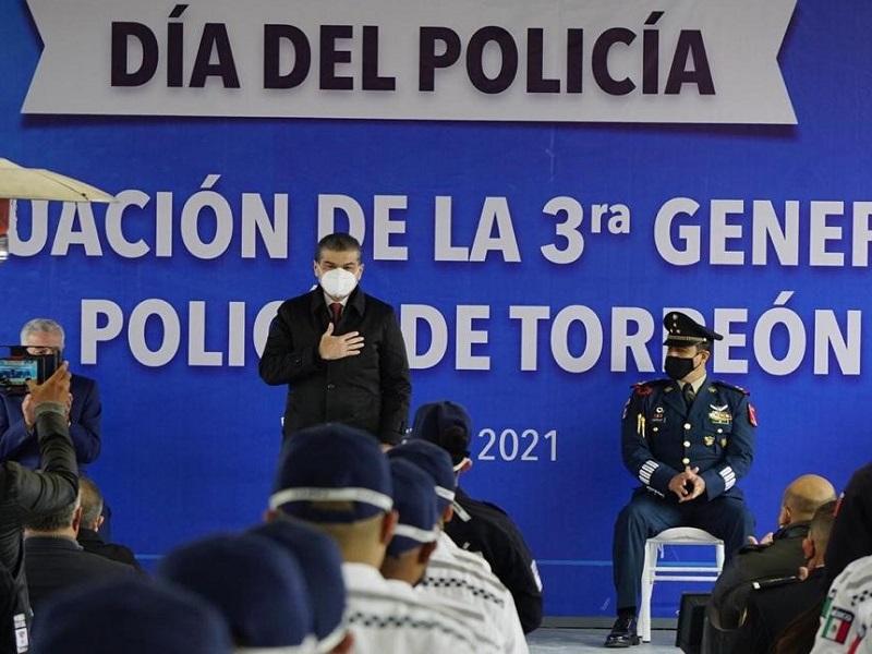 Coahuila se consolida con sus policías preventivas: MARS