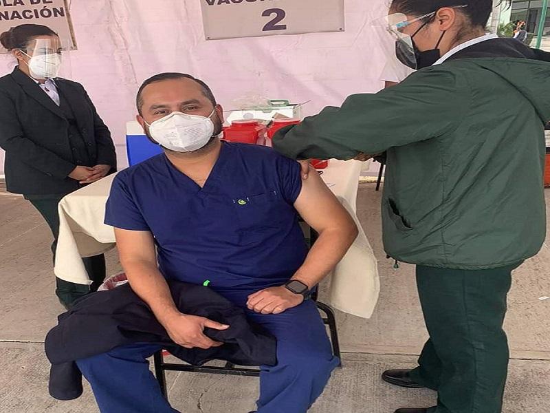 Han sido vacunados contra el coronavirus 100 trabajadores del ISSSTE en Piedras Negras (video)