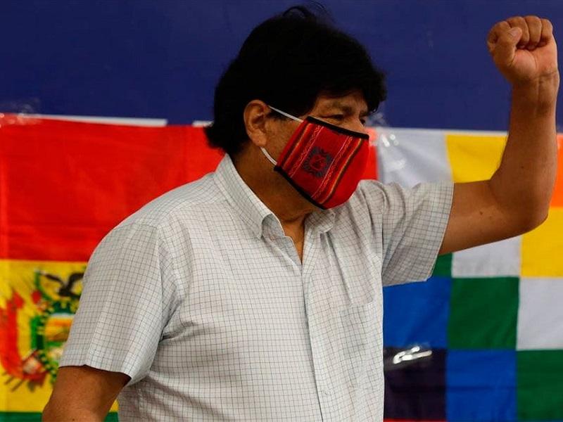 Evo Morales da positivo a COVID-19 y ya recibe tratamiento m&eacute;dico
