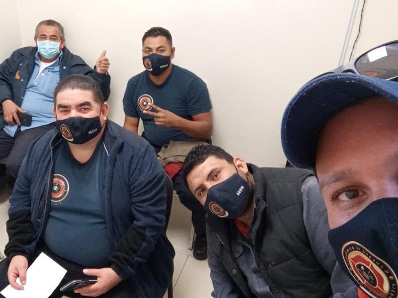 Solo 2 bomberos de Piedras Negras no se aplicaron la vacuna anti COVID