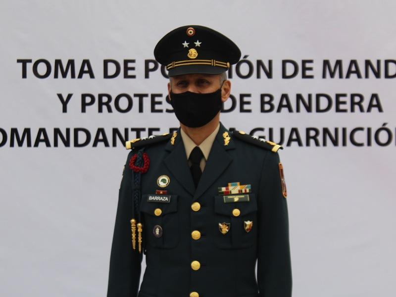 Rinde protesta el General Rub&eacute;n Barraza Rodr&iacute;guez como nuevo comandante de la Guarnici&oacute;n Militar en Acu&ntilde;a