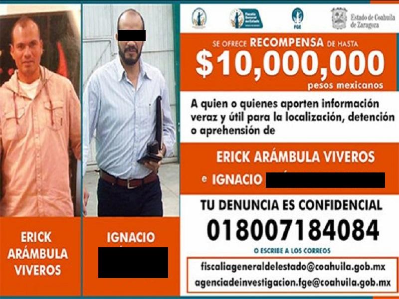 Sigue activa la recompensa de 10 MDP para ubicar al asesino material del exalcalde Fernando Purón (video)