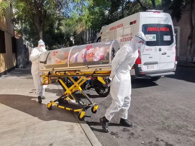 Muertos por COVID-19 en M&eacute;xico ascienden a 144 mil 371, hay 1 mill&oacute;n 688 mil 944 casos positivos