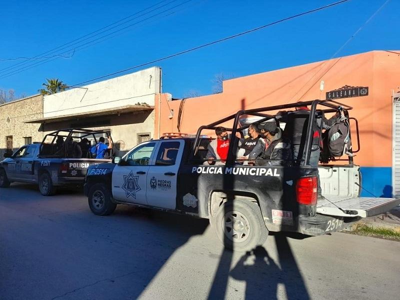 Grupos de migrantes fueron detectados en diferentes operativos en Piedras Negras (video)