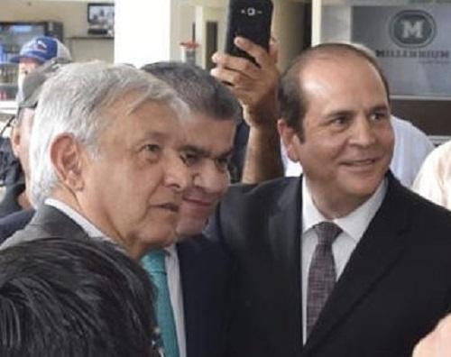 Miguel Riquelme y Claudio Bres desean pronta recuperación a AMLO tras dar positivo a coronavirus