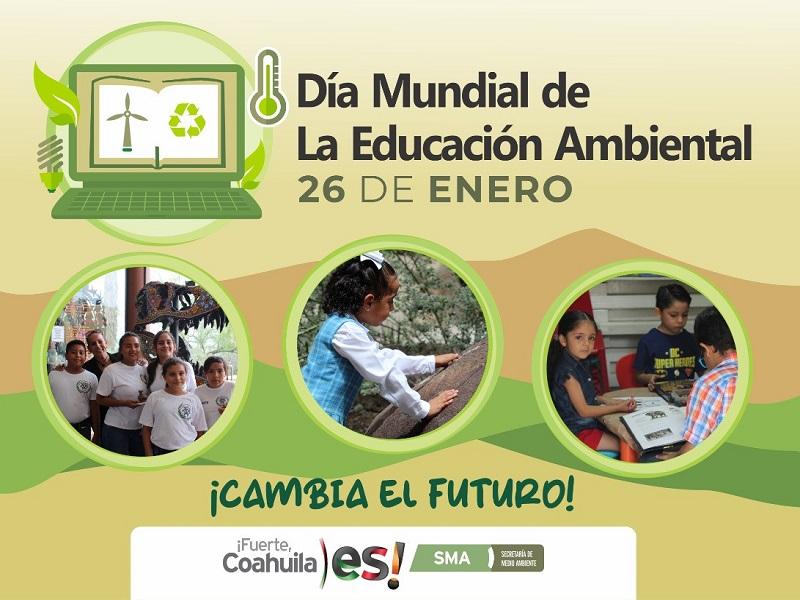 Celebra Coahuila el Día de la Educación Ambiental