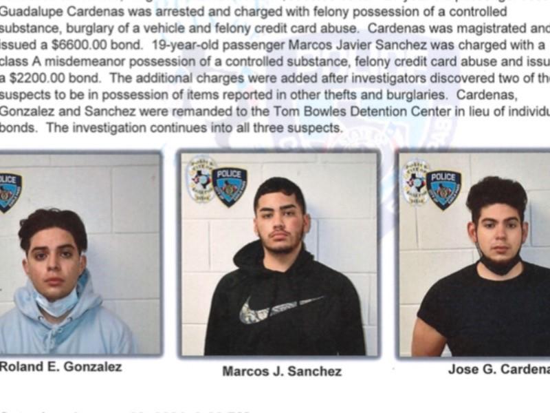 Detienen a tres jóvenes de Eagle Pass, también los investigan por una serie de robos