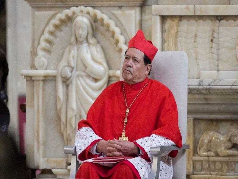 Sigue delicado por COVID-19 el cardenal Norberto Rivera, reporta Arquidiócesis de México