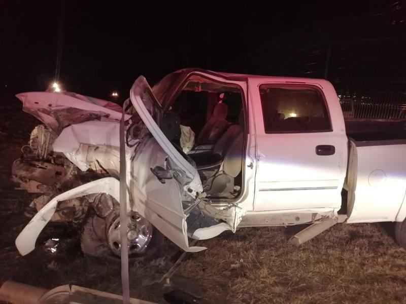 Reportan grave a conductor de pickup involucrado en fatal accidente en la carretera 57 que dejó una mujer muerta (video)