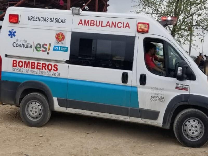 Roban otro tanque de oxígeno de una ambulancia, ahora en Morelos