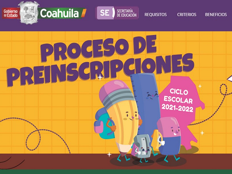 Haber cursado tercer grado de preescolar y seis a&ntilde;os cumplidos al 31 de julio, requisitos para ingresar a primaria