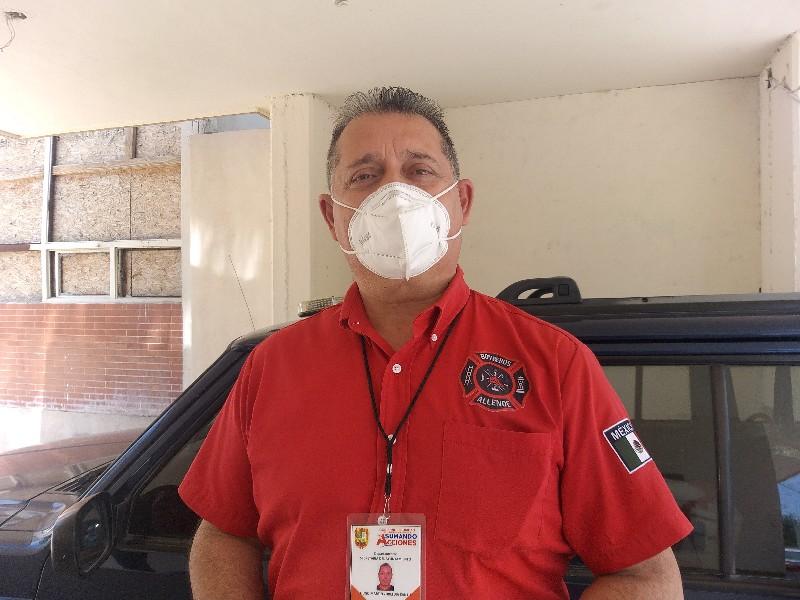 Param&eacute;dicos de Protecci&oacute;n Civil y Bomberos ofrecen atenci&oacute;n a domicilio en Allende