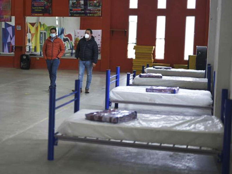 Habilitan albergues ante bajas temperaturas en Acu&ntilde;a