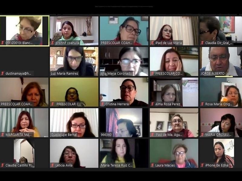 Acuerdan PRONNIF y SEDU Coahuila atención de inasistencia en ciclo escolar virtual