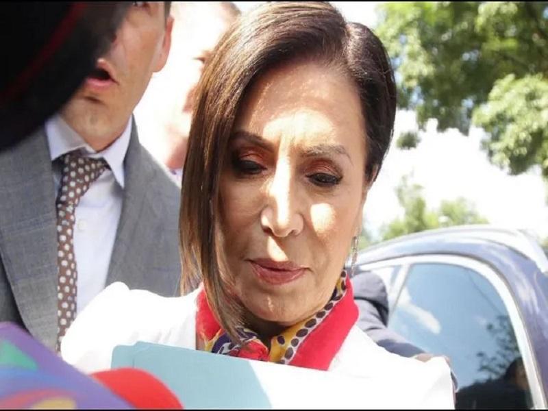Rosario Robles formaliza su intenci&oacute;n para colaborar con la FGR por la Estafa Maestra