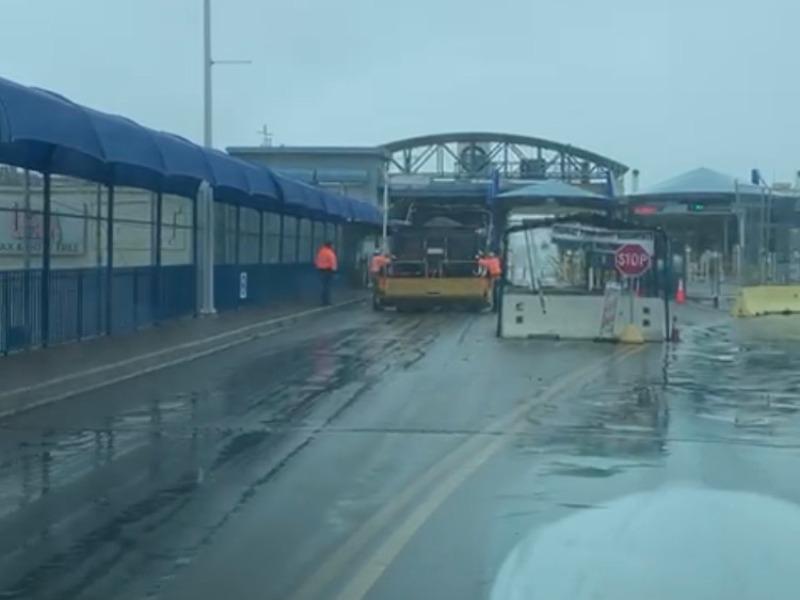 Est&aacute; cerrado el Puente Internacional Uno, reabrir&aacute; el martes a las 7 de la ma&ntilde;ana