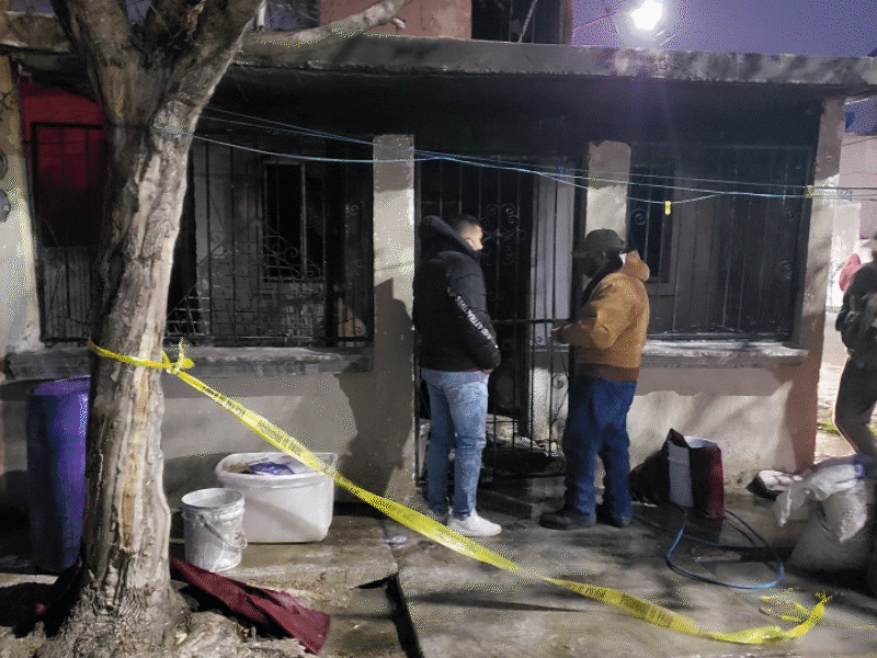 Trasladan a Monterrey a hombre quemado e intoxicado tras incendiarse su domicilio en Piedras Negras