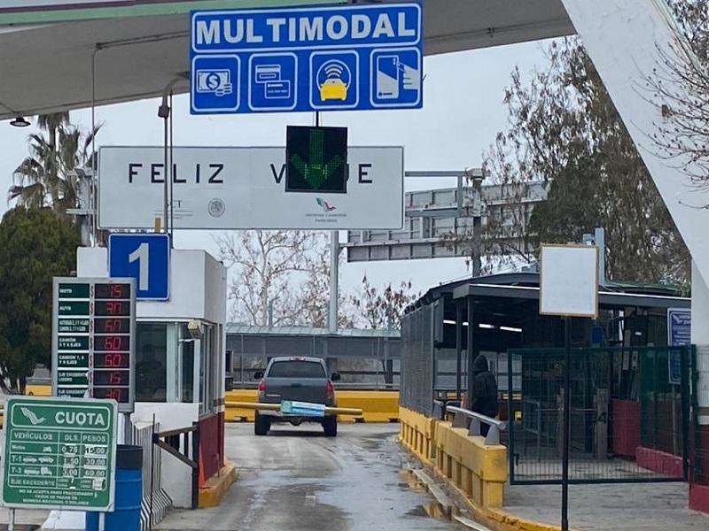 Reabren Puente Uno exclusivamente para tráfico vehicular y solo de Piedras Negras a Eagle Pass, sigue cerrado hacia el lado mexicano (VIDEO)