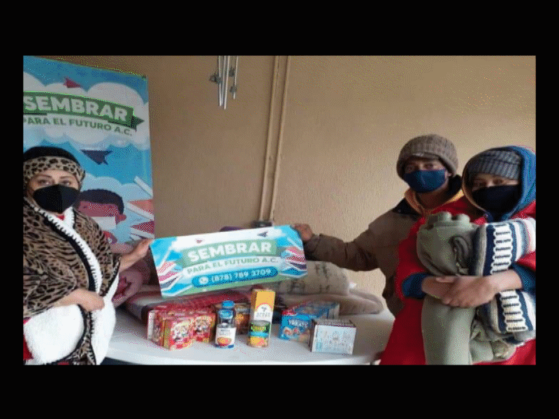 Contin&uacute;a Sembrar para el Futuro con acopio de colchas y chaquetas para vulnerables de Piedras Negras 