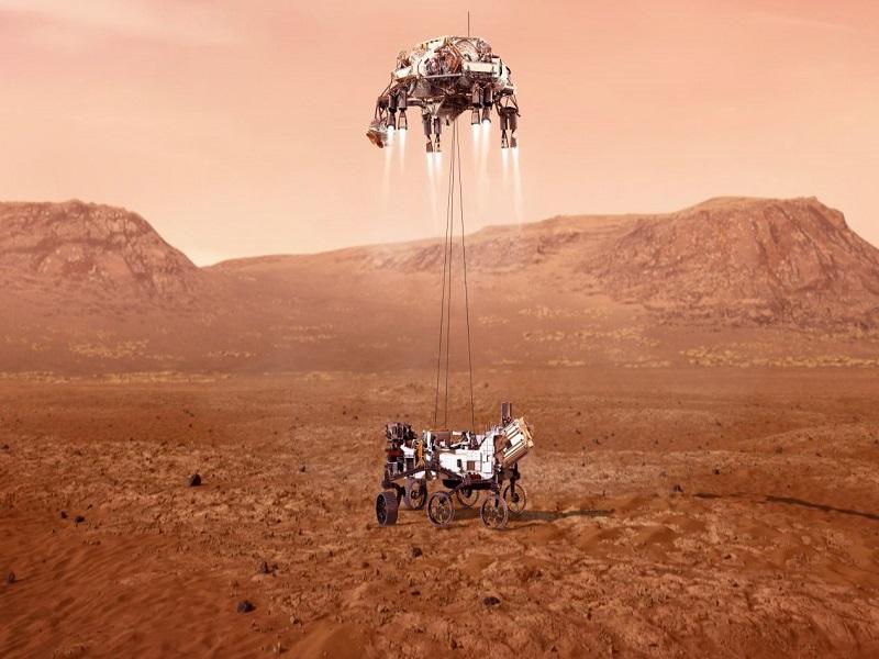 El rover Perseverance de la NASA aterriza con éxito en la superficie de Marte