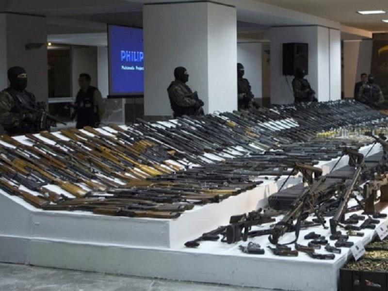 Ingresan ilegalmente a México más de 500 armas a diario