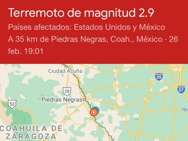 Reportaron otro temblor cerca de la población de El Indio, al sur del condado de Maverick