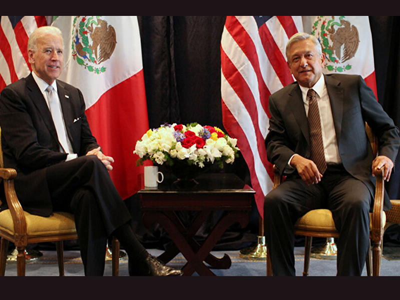 Estados Unidos prevé que mañana AMLO pida a Biden vacunas para México