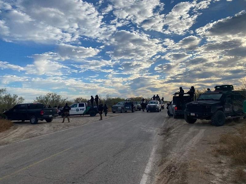 Refuerzan operativos en el norte de Coahuila tras hechos violentos en Nuevo Laredo