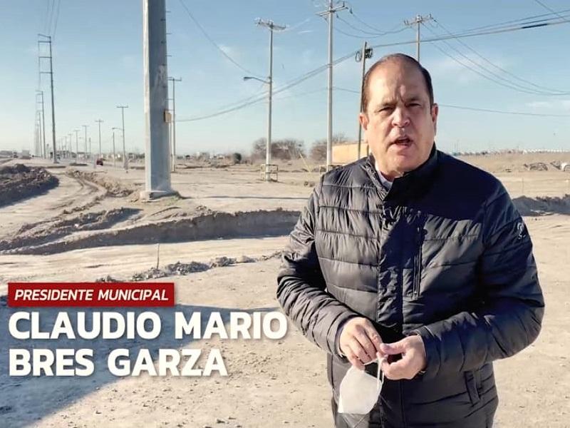 Supervisa alcalde trabajos de ampliaci&oacute;n a 4 carriles del Boulevar Mar Muerto (video)