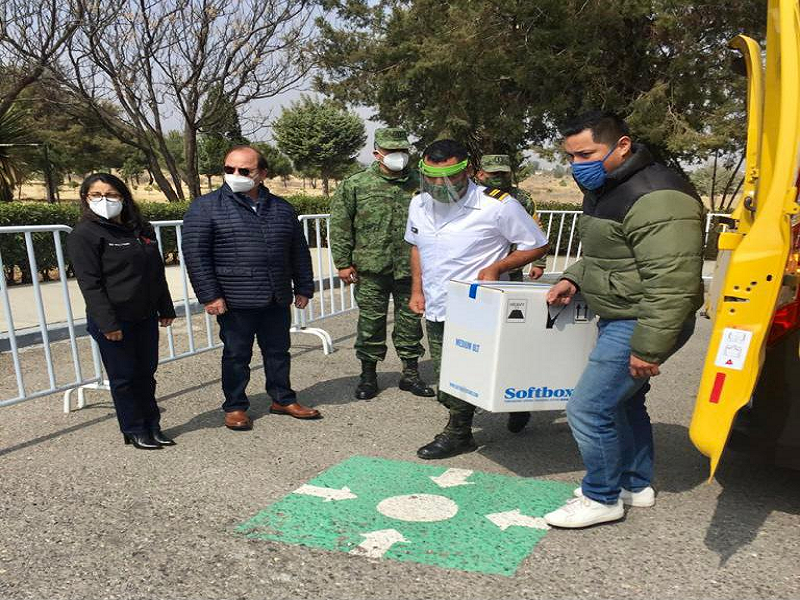 Recibe Coahuila m&aacute;s vacunas contra el Covid-19 para adultos mayores de Monclova