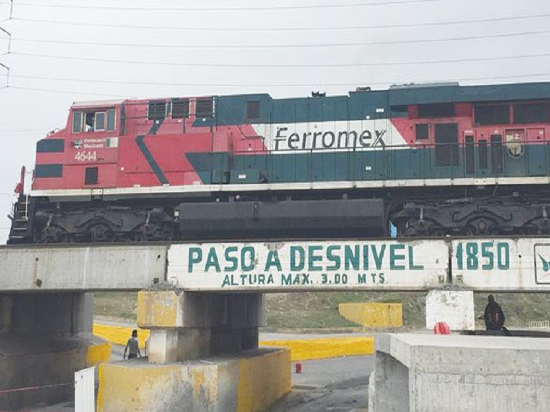 No reducir&aacute;n horario de cruce del tren a EU, mientras Ferromex mantenga la seguridad y evite migrantes (video)