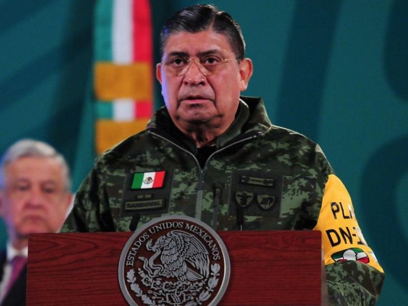 Secretario de la Defensa Nacional, Luis Cresencio Sandoval, da negativo a nueva prueba COVID-19