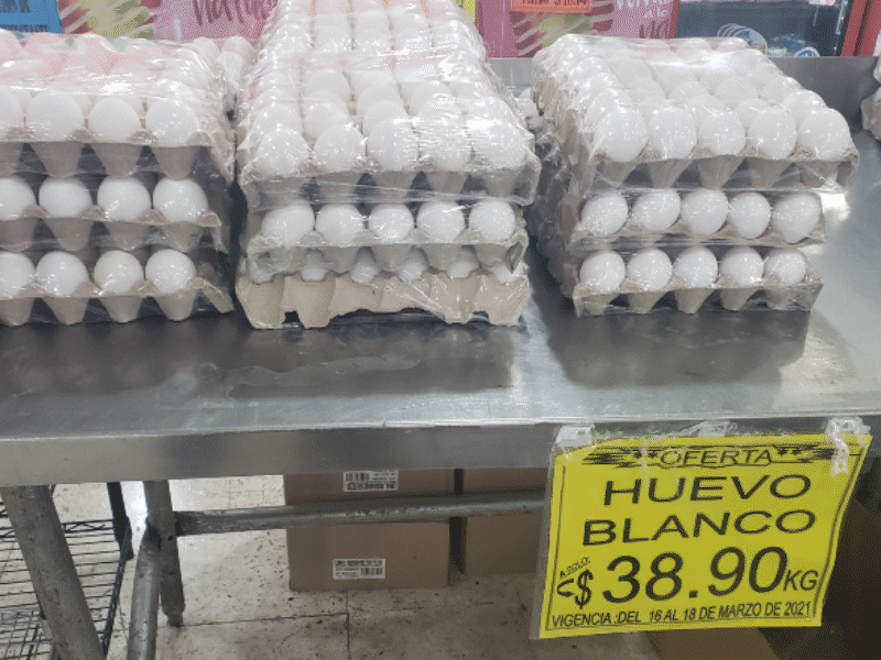 Por alta demanda subió el precio del pollo y el huevo esta Cuaresma 